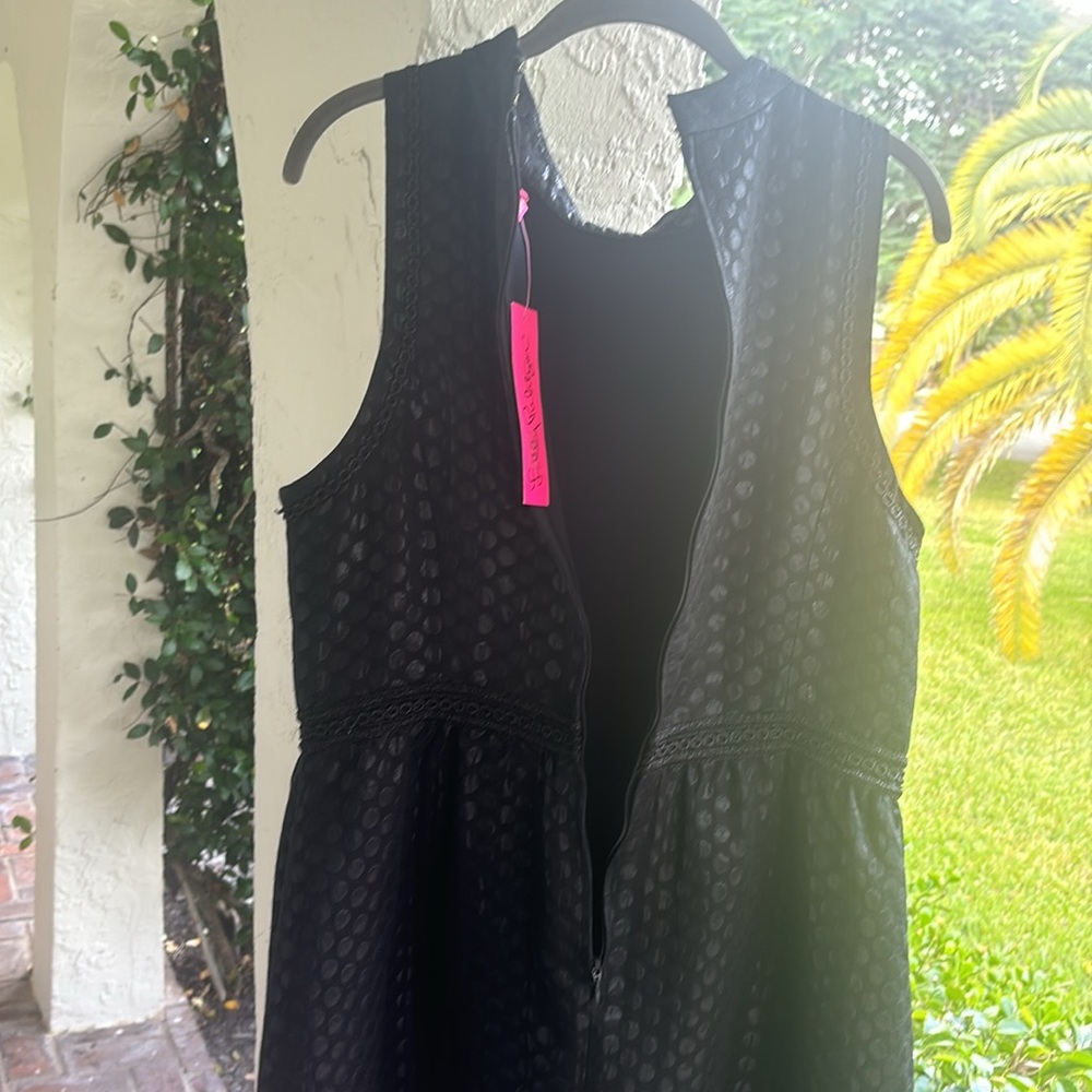 Lilly Pulitzer-12-sleeveless black dress- - Picture 7 of 9